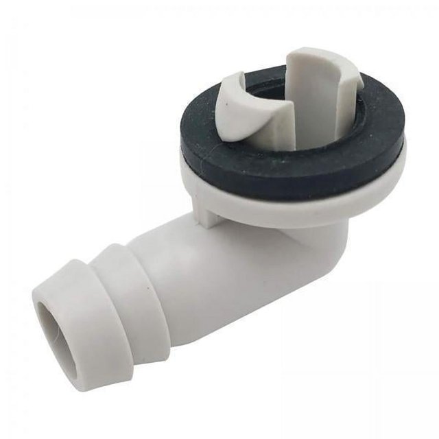 5x Conector de Manguera de Drenaje de Aire Acondicionado de 15 Mm, Adaptador de Drenaje, Pieza de Repuesto, Universal, Duradero para Unidades Mini Spl 5 piezas