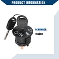 thumbnail image 7 of Unique Bargains 1 Set Ignition Switch Starter with Keys for LT1000 LT2000 LT3000 Riding Lawn Durable, 7 of 7