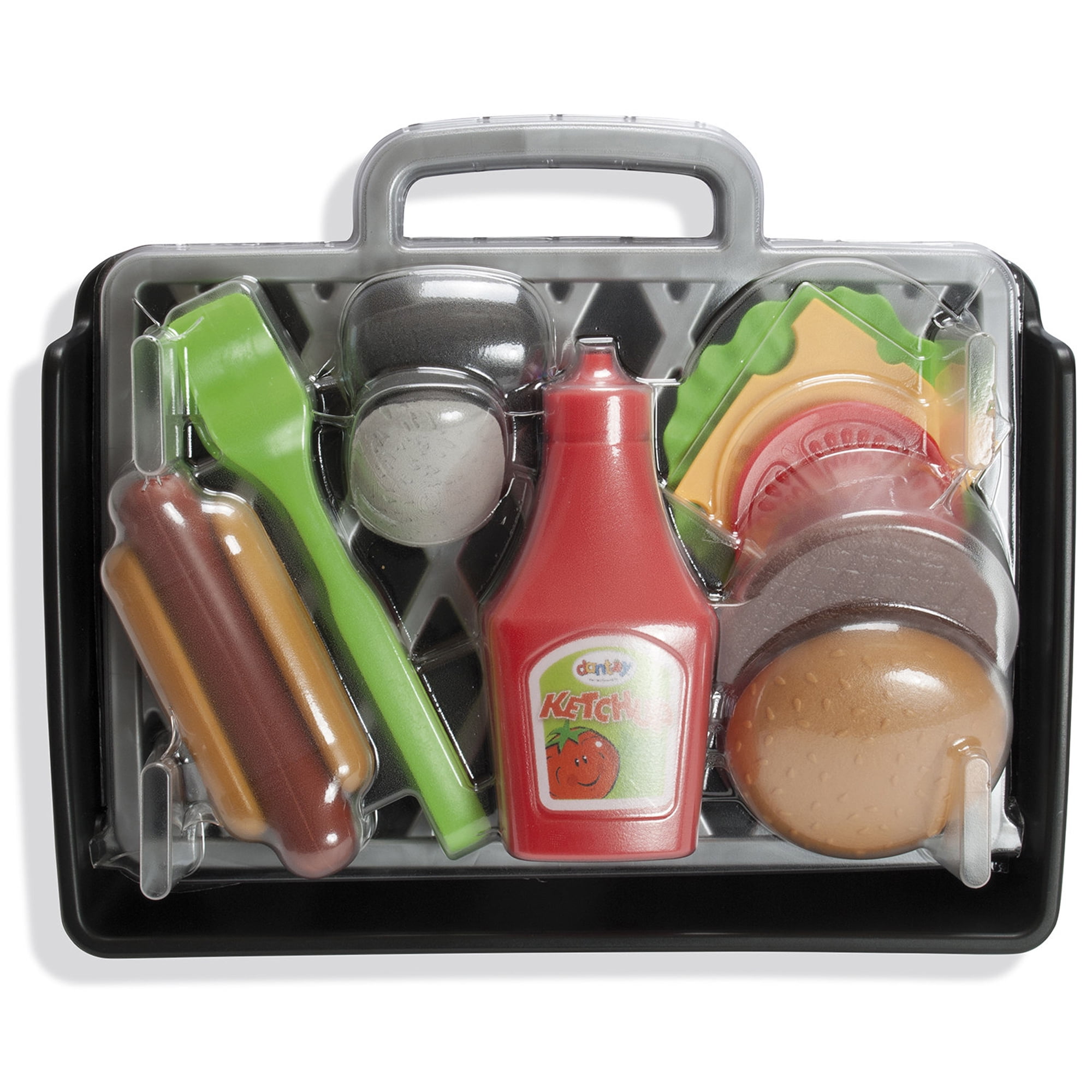 Dantoy Breakfast Platter Set, Kids Pretend Play Food With 10 Pieces For Role Play, Made In Denmark - View #2