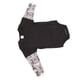 thumbnail image 1 of Body De Algodón De Manga Larga Para Bebé, Cierre De Botón Negro Estampado, Suave Y Transpirable, Talla 70-100, Para Uso En Interiores Y Exteriores, 1 of 7