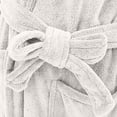 thumbnail image 5 of SELONE Fluffy Bathrobes for Women Coral Fleece Robe Lace up Long Sleeve Sleepwear with Pockets Spa Shower Housecoat, 5 of 8
