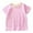 Pink, variant on Kids Shirts for Girls and Boys Summer Childrens Short Sleeved Striped T Shirt Pure Cotton Baby Base Shirt Classic Nautical Fashion