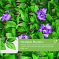 thumbnail image 6 of Gymax 4PCS Expandable Fence Privacy Screen Decorative Faux Ivy Panel w/ Purple Flowers, 6 of 10