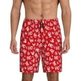 thumbnail image 3 of Lsque Hohoho Mens Sleep Pajama Shorts,Short Pajama Pants, Cotton Ultra-Soft Knit-4X-Large, 3 of 9