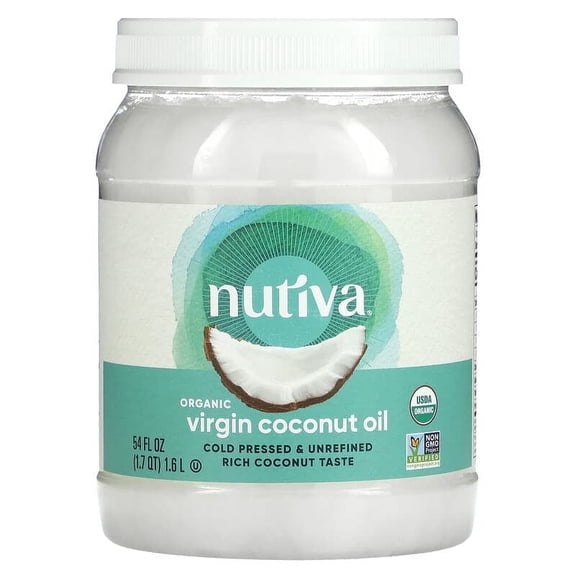 Nutiva, Organic Virgin Coconut Oil, 54 fl oz