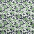 thumbnail image 1 of oneOone Viscose Jersey Green Fabric Florals Sewing Craft Projects Fabric Prints By Yard 60 Inch Wide, 1 of 5