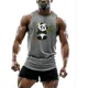 thumbnail image 3 of Chaleco deportivo de secado rápido para entrenamiento al aire libre, moda, ropa cómoda, para las cuatro estaciones, estampado informal, para correr, con cuello redondo, para hombre, 3 of 5