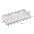 thumbnail image 5 of 48 Pcs Reusable Square Press On Nails Set with Glue Tabs & Box – Natural Look, Easy Wear, for Daily/Party Use, 5 of 8