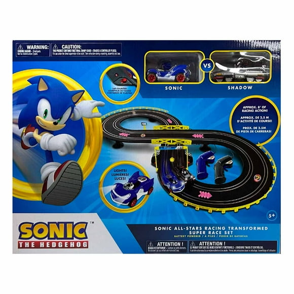 Autopista Super Race Sonic The Hedgehog Carro Juguete