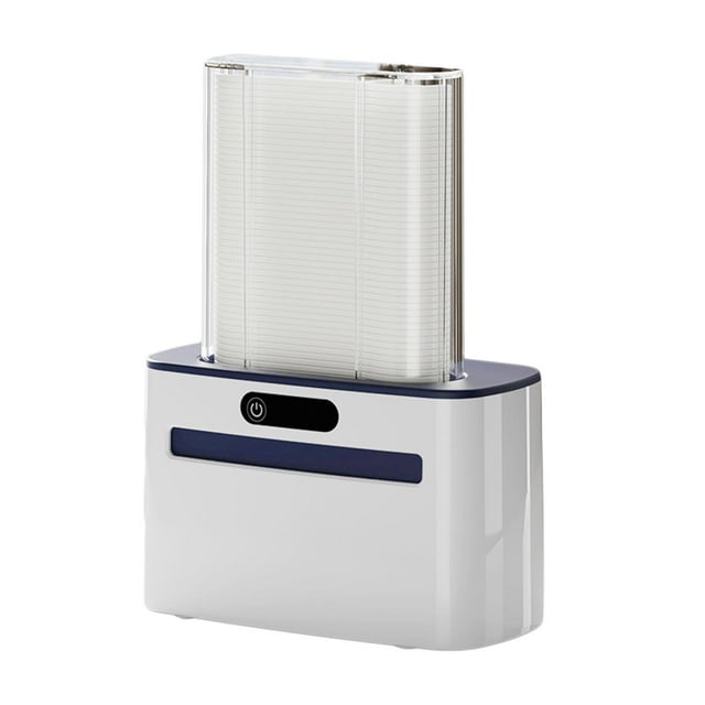 yuksok Automatic Flosser Dispenser Floss Sticks Holder for Daily Use Wedding Office Dark Blue