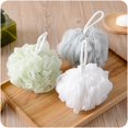 thumbnail image 6 of Bath Sponges Shower Loofahs 60g Mesh Balls Sponge 4 Solid Colors for Body Wash Bathroom Men Women - 4 Pack Scrubber Cleaning Loofah Bathing Accessories, 6 of 8