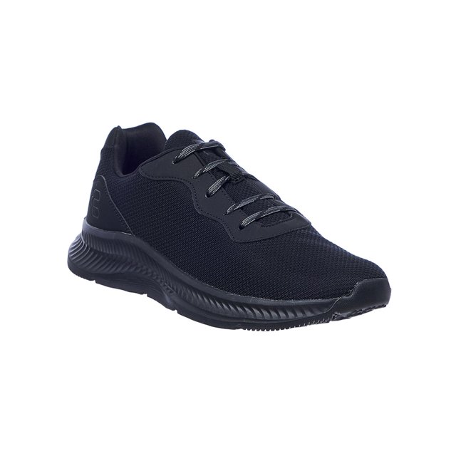Tenis Charly Hombre Cómodo Moda Sport Casual Flexible Textil Negro Suela Ligera 101C2H negro 26 Charly 101C2H