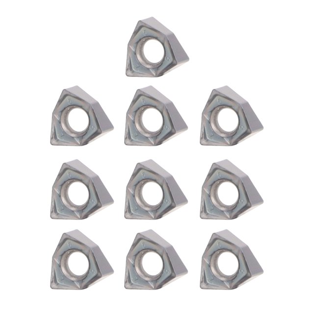 Turning Inserts,10PCS Milling Inserts Cemented Cemented Carbide Inserts CNC Lathe Inserts Modern Innovation