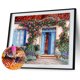 thumbnail image 3 of Cuadros Decorativos Pintura de diamante 5D DIY Kit de mosaico de punto de Ehuebsd cruz bordado de imagen diamantes de imitación decoración de la pared del hogar 30x40cm, 3 of 8