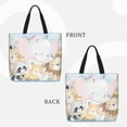 thumbnail image 3 of Xecao Cute Animals for Tote Bag: spacious with inner pockets, ideal for work, shopping, or travel., 3 of 9