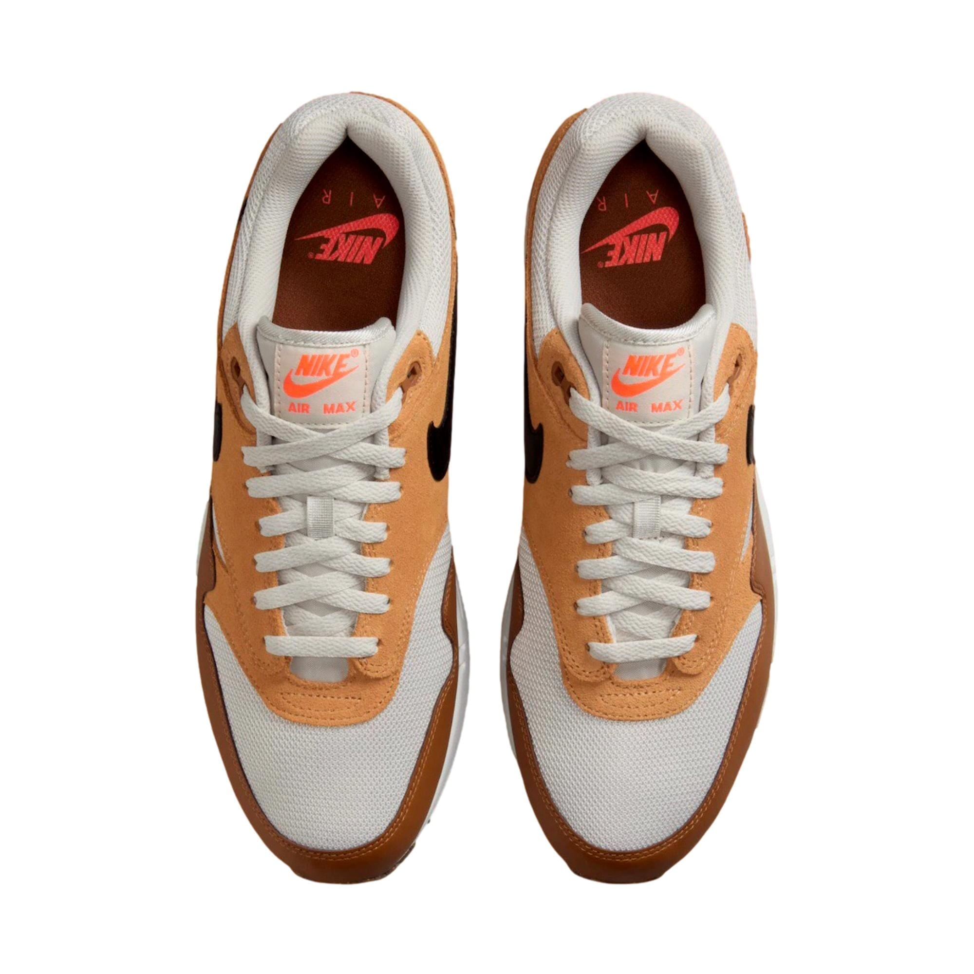 Men's Nike Air Max 1 ESS Light Bone/Black-Flax (FZ5808 004) - 8.5