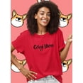 thumbnail image 2 of Corgi Mom T-Shirt Women -Image by Shutterstock, Female Medium, 2 of 4