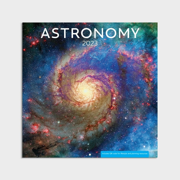 202312 Month CalendarAstronomy 12x12 Hanging Wall Calendar by