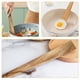 thumbnail image 5 of Espátula de madera, espátula de cocina, volteador, raspador de huevos, volteador de madera plano, aleta de cocina de madera (S), 5 of 6
