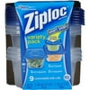 Ziploc Containers & Lids Variety Pack, 18 pc