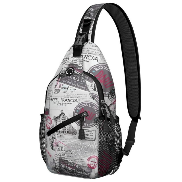 Space Geek Shoulder Backpack - Durable Sling Bag for Outdoor Enthusiasts - Anti-Theft Design with Alien Theme