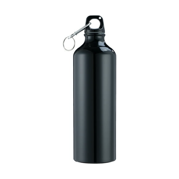 Amdohai 500mL Water Bottles with Carabiner Portable Aluminum Water Bottle Reusable Leakproof Sports Water Jug for Outdoor Hiking Travel Gym Fitness