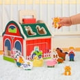 thumbnail image 6 of Wooden Montessori Farm Animals Toys for 3 Year Old, Take-Along Barn Toy for Toddlers 3, Learning Educational Toys for 3 Year Old Boys Girls, 6 of 7