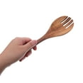 thumbnail image 5 of LOLIPPYY Brown Wooden Kitchen Utensils Set, 1 Set Wood Cooking Spoons and Spatulas, , Kitchen Tools, 5 of 7