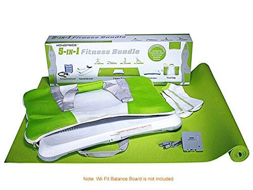 Yoga Mat and Silicon Skin Bundle for Wii Fit Board 