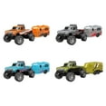 thumbnail image 7 of Mini RC Car with Trailer, Alloy Shell, 2.4G Remote, 18.5x6x4.2cm, 6 Colors, Speed Control, 7 of 7
