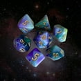 thumbnail image 1 of 7x Painted Polyhedral Games for RPG Card Games Families, 1 of 8