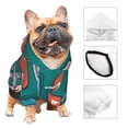 thumbnail image 4 of Uemuo Medical Elements for Winter Dog Hoodie Sweatshirts with Pockets Warm Dog Clothes for Small Dogs Chihuahua-XX-Large, 4 of 8