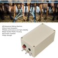 thumbnail image 4 of Vacuum Pump, 48W 12V Portable Large Suction Pulsation Electric Milking Machine Accessory, Automatic Livestock Goat Milker Plastic Stable Durable Milking Equipment, 4 of 5