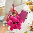 thumbnail image 5 of JoyMoreHome Fluffy Doll Keychain, Soft Fur Ball Puff for Stylish Fluff Ball Keychain, 5 of 7