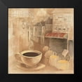 thumbnail image 2 of Hristova, Albena 15x15 Black Modern Framed Museum Art Print Titled - Cafe de Paris I, 2 of 5