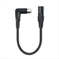 thumbnail image 3 of Cable XLR XLR Hembra de Ángulo Recto A Macho Cable de Micrófono Balanceado de 3 Pines para Mezcladores, Sistemas de Altavoces, 3 of 5