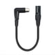 thumbnail image 3 of Cable XLR XLR Hembra de Ángulo Recto A Macho Cable de Micrófono Balanceado de 3 Pines para Mezcladores, Sistemas de Altavoces, 3 of 5