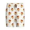 thumbnail image 4 of Easygdp Funny Corgi Men's Short Pajama Pants, Sleep Shorts, Household Pants, Casual Pants with Pockets - XX-Large, 4 of 9