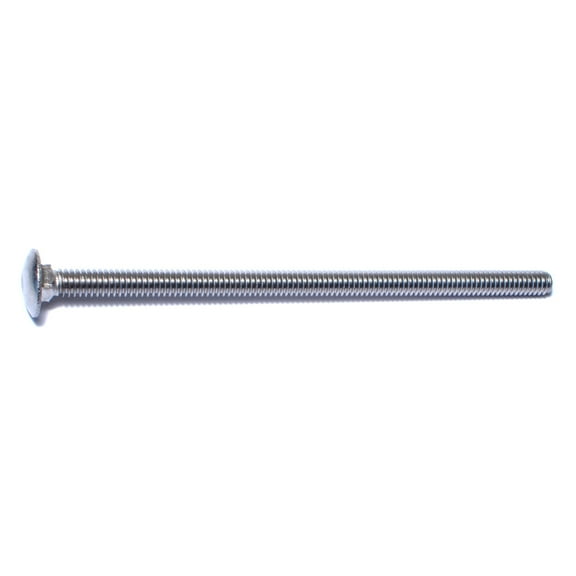 1/4"-20 x 5" 18-8 Stainless Steel Coarse Thread Carriage Bolts CBSS-139