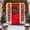 Multicolor D-1D Home Decor, variant on CSEONE Christmas Couplet Door Curtain Custom Party Decoration Door Cover Christmas Flag Background Cloth Christmas Lighting Style Mens Christmas Gifts House Decor Bedroom Decor