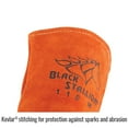 thumbnail image 2 of Black Stallion Welding Gloves Orange Split Cowhide Stick Medium, 2 of 3