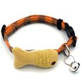 thumbnail image 1 of Collier pour Animal à Carreaux Poisson : Collier Décoratif Ajustable pour Chat, Collier pour Chiot avec Clochette, 1 of 10