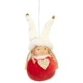 thumbnail image 2 of Colgante de muñeco de peluche navideño para niños, bonito regalo de muñeca para niña, colgante de árbol de Navidad, decoraciones navideñas para interiores, 2 of 4