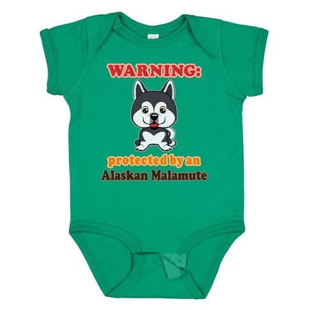 

Inktastic Alaskan Malamute Dog Lover Gift Baby Boy or Baby Girl Bodysuit