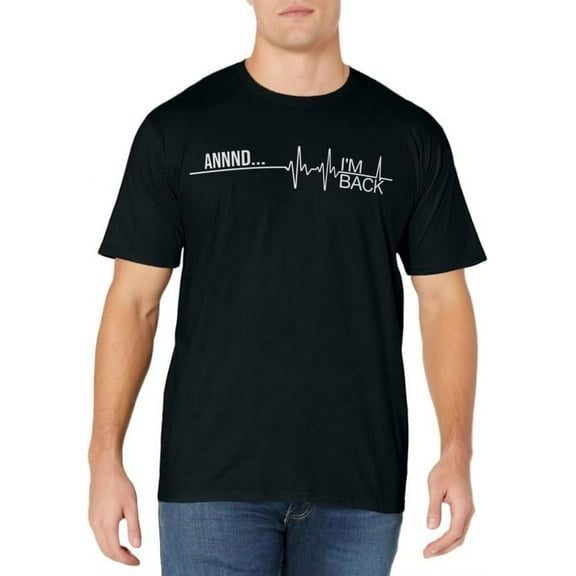 Funny Heart Attack Survivor Art Men Women Open Heart Surgery T-Shirt