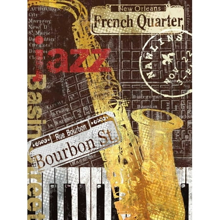 - Nawlins Poster Print by Keith Mallett