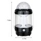 thumbnail image 4 of Jacenvly - Linterna de camping LED multifuncional con proyección, luz de mano con luz RGB giratoria de color, batería integrada de gran capacidad y dos modos de iluminación., 4 of 8