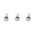 thumbnail image 3 of Transemion Adjustable Hanging Drainer Basket Kitchen Sink Shelf Soap Sponge Drain Rack pink 3Set, 3 of 6