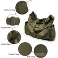 thumbnail image 4 of Canvas Shoulder Tote Bag with Multiple Pockets，Large Hobo Crossbody Bag for Women and Men…, 4 of 14