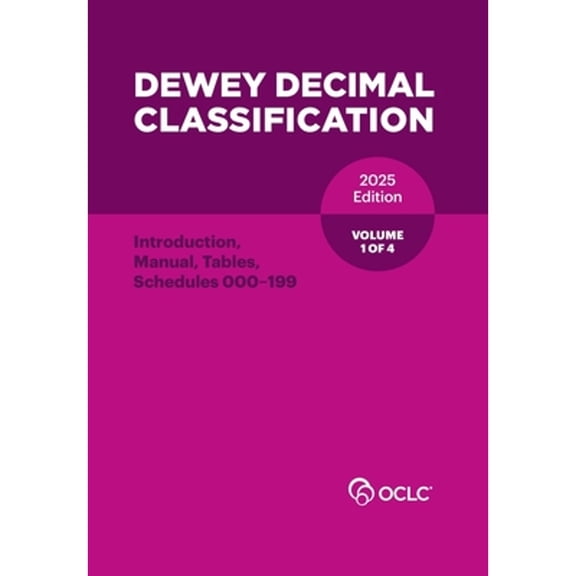 Pre-Owned Dewey Decimal Classification, 2025 (Introduction, Manual, Tables, Schedules 000-199) (Volume 1 of 4), (Paperback)